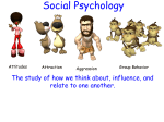 Unit 9 - Social Psychology