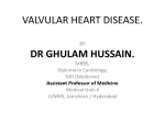 VALVULAR HEART DISEASE