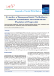 Evolution of Paroxysmal Atrial Fibrillation to Persistent or Permanent