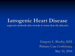 Iatrogenic Cardiomyopathy