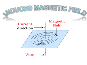 What creates magnetic fields?