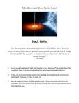 Black Holes - Teller Elementary