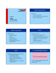 Stable Tachycardias