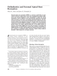 Orthodontics and External Apical Root Resorption