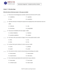 Homework Assignment – Complete and Place in Binder Chapter 7