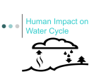 Human Impact on Water Cycle - Western Reserve Public Media