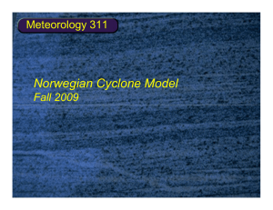 Norwegian Cyclone Model