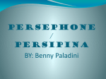 PERSEPHONE - Teacher Barb