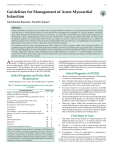 Guidelines for Management of Acute Myocardial Infarction