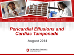 Pericardial Effusions and Cardiac Tamponade