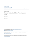 Potential Ocular Side Effects of Select Systemic Drugs