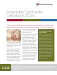 implantable Cardioverter Defibrillators (ICDs)