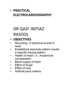 3.Uni-polar chest leads