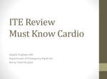 ITE Review Must Know Cardio
