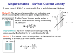 Magnetostatics – Ampere`s Circuital Law