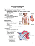 pediatric cardiac disease notes
