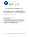 (Adult)- General Dentist Clearance Form