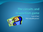 The circuits and magnetism game