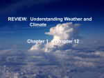 Understanding Weather and Climate Ch 16