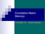Correlation Matrix Memory