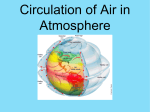 Circulation of Air in Atmosphere