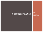 A Living planet