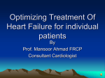 Management of Heart Failure for individual patients