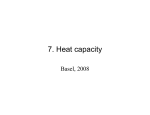 7. Heat capacity
