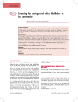 Screening for undiagnosed atrial fibrillation in the community