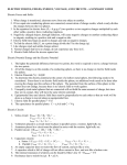 electric forces, fields, energy, voltage, and circuits a summary guide