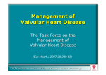 Management of Valvular Heart Disease