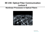 EE 230: Optical Fiber Communication Lecture 6
