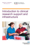 Introduction to clinical research support and infrastructure