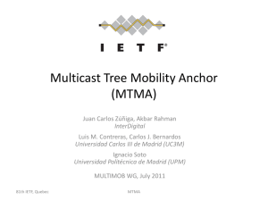Rapid acquisition of the MN multicast subscription after handover