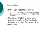 Factors Affecting Weather Review