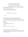 ECO 424: Natural Resource and Climate Change Review Sheet