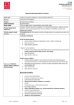 Research Information Sheet for Practices