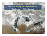 Understanding Michigan snowfall