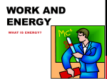 Energy - MADD Physical Science