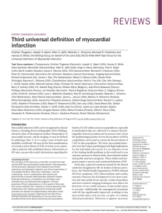 Third universal definition of myocardial infarction