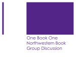 One Book One Northwestern Discussion Guides
