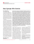 Near-Syncope After Exercise