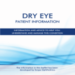 DRY EYE - Scope Ophthalmics