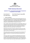 Public Summary Document - Word 93 KB