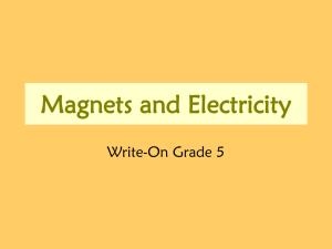 Magnets and Electricity