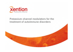Potassium channel modulators for the treatment of autoimmune