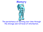 Unit 11 - Memory
