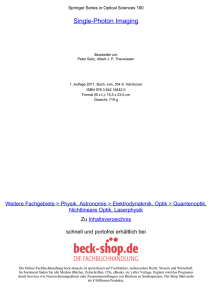 Single-Photon Imaging - ReadingSample - Beck-Shop