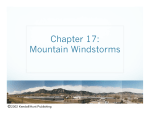 Chapter 17: Mountain Windstorms