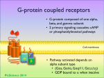 G-protein coupled receptors